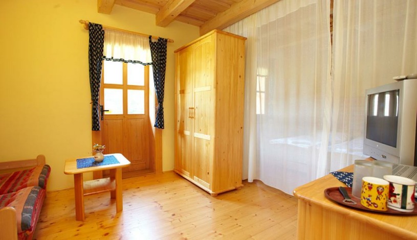 Valašská chalupa na Podťatém Velké Karlovice - Čtyřlůžkový apartmán, Dvoulůžkový apartmán